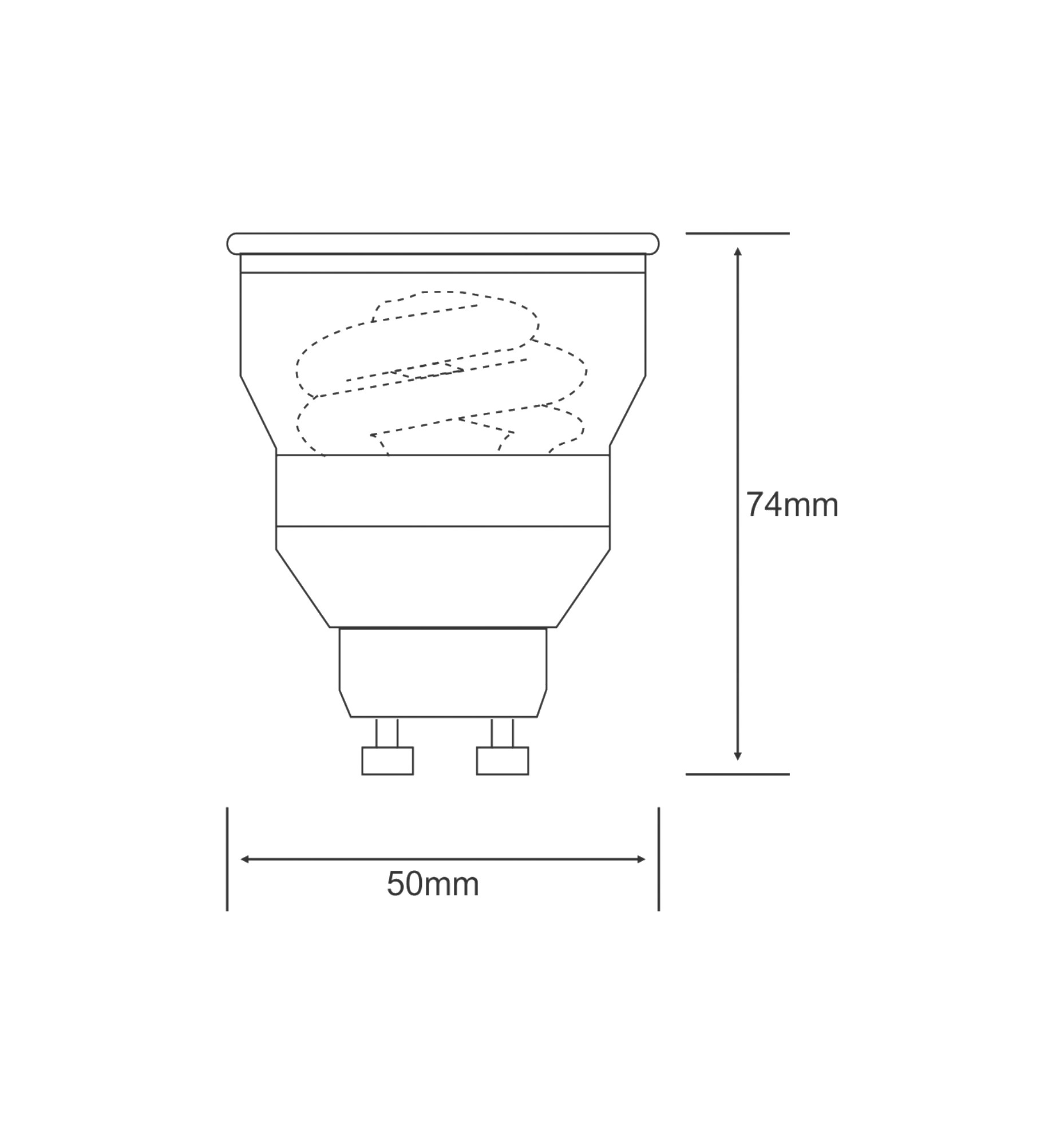 Compact Supreme Compact Fluorescent Luxram Spot Lamps